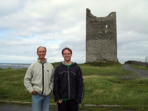O'Dowd Castle in Easkey, Co. Sligo, Ireland: Summer 2007