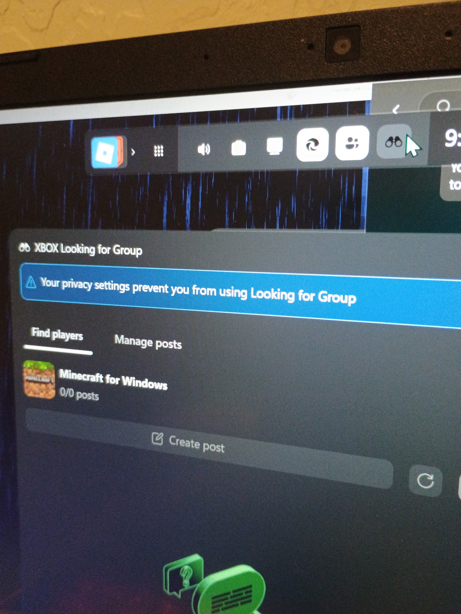 Xbox Error